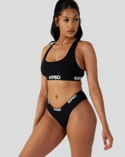 Women PSD Cheeky|Core Standard*Solids - Black