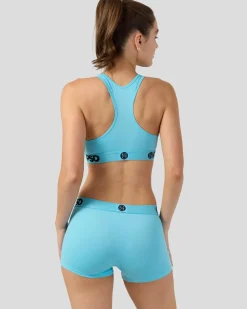 Women PSD Sports Bra|Core Standard*Solids - Caribbean