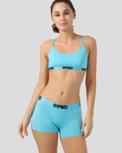 Women PSD Scoop Bralette|Core Standard*Solids - Caribbean