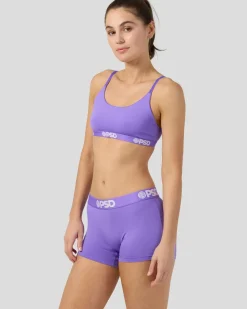 Women PSD Scoop Bralette|Core Standard*Solids - Lectric Purp