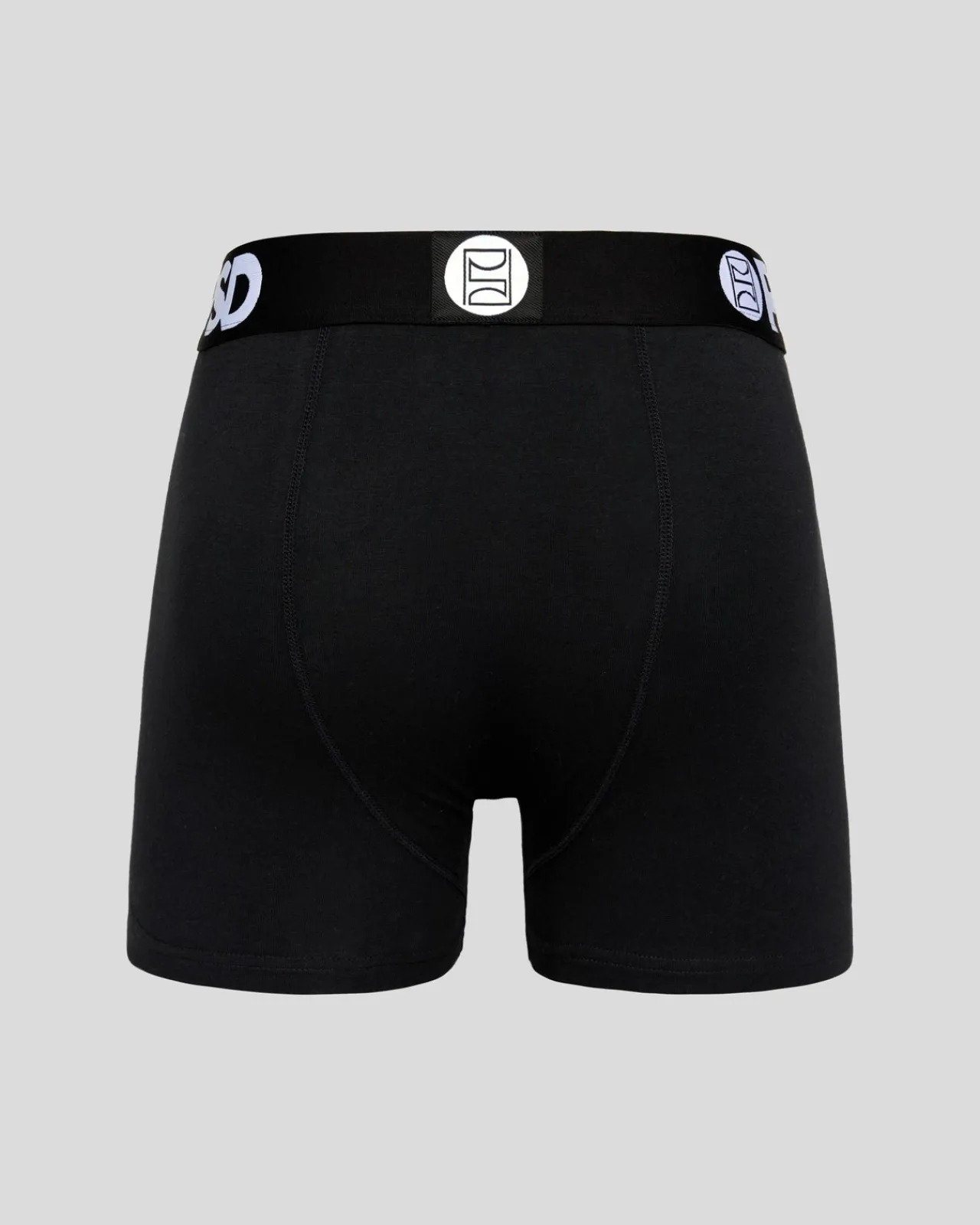 PSD Classic Cotton|Trunk Length 3"*Solids 3 Pack - Black
