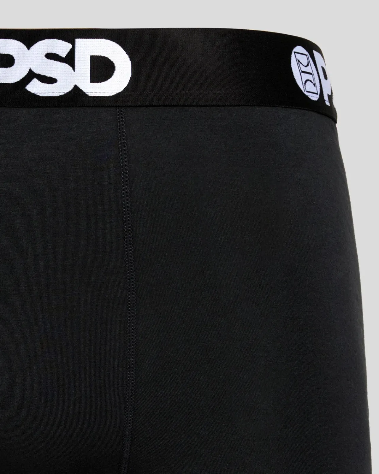 PSD Classic Cotton|Trunk Length 3"*Solids 3 Pack - Black