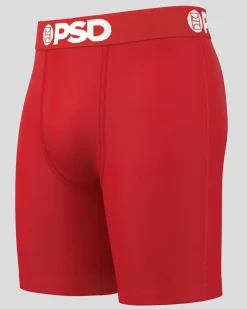 PSD Classic Cotton|Standard Length 7"*Solids 3 Pack - Red/Grey/Black