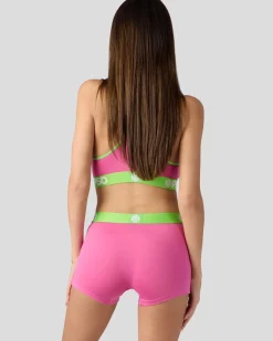 Women/BOY PSD Boy Shorts|Core Standard*Solids - Pink Pop