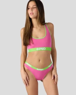 Women PSD Thongs|Core Standard*Solids - Pink Pop