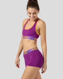 Women/BOY PSD Boy Shorts|Core Standard*Solids - Plum Pop