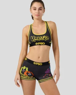 Women/BOY PSD Boy Shorts|Core Standard*Space Jam - Monstars Jersey