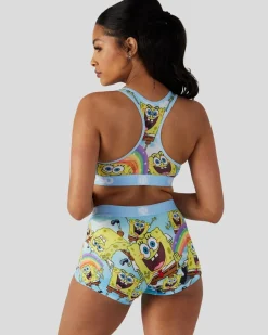 Women PSD Sports Bra|Core Standard*SpongeBob SquarePants - Imagination