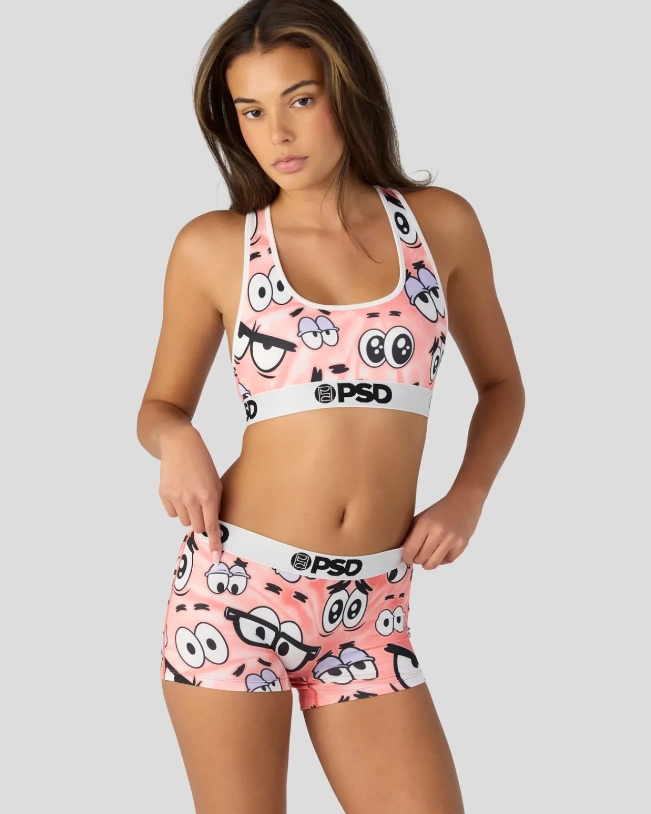 Women/BOY PSD Boy Shorts|Core Standard*SpongeBob SquarePants - Patrick Eyes