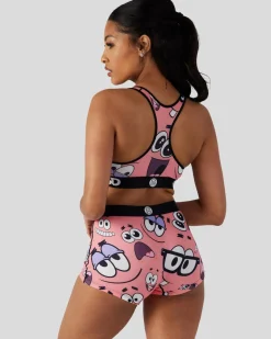 Women PSD Core Standard|Sports Bra*SpongeBob SquarePants - Patrick Faces