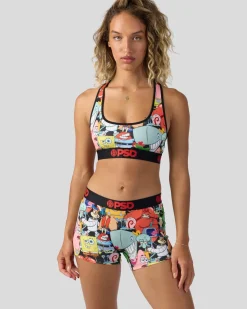 Women/BOY PSD Boy Shorts|Core Standard*SpongeBob SquarePants - Squad