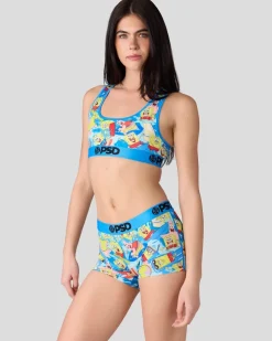 Women/BOY PSD Boy Shorts|Core Standard*SpongeBob SquarePants - Surfin'