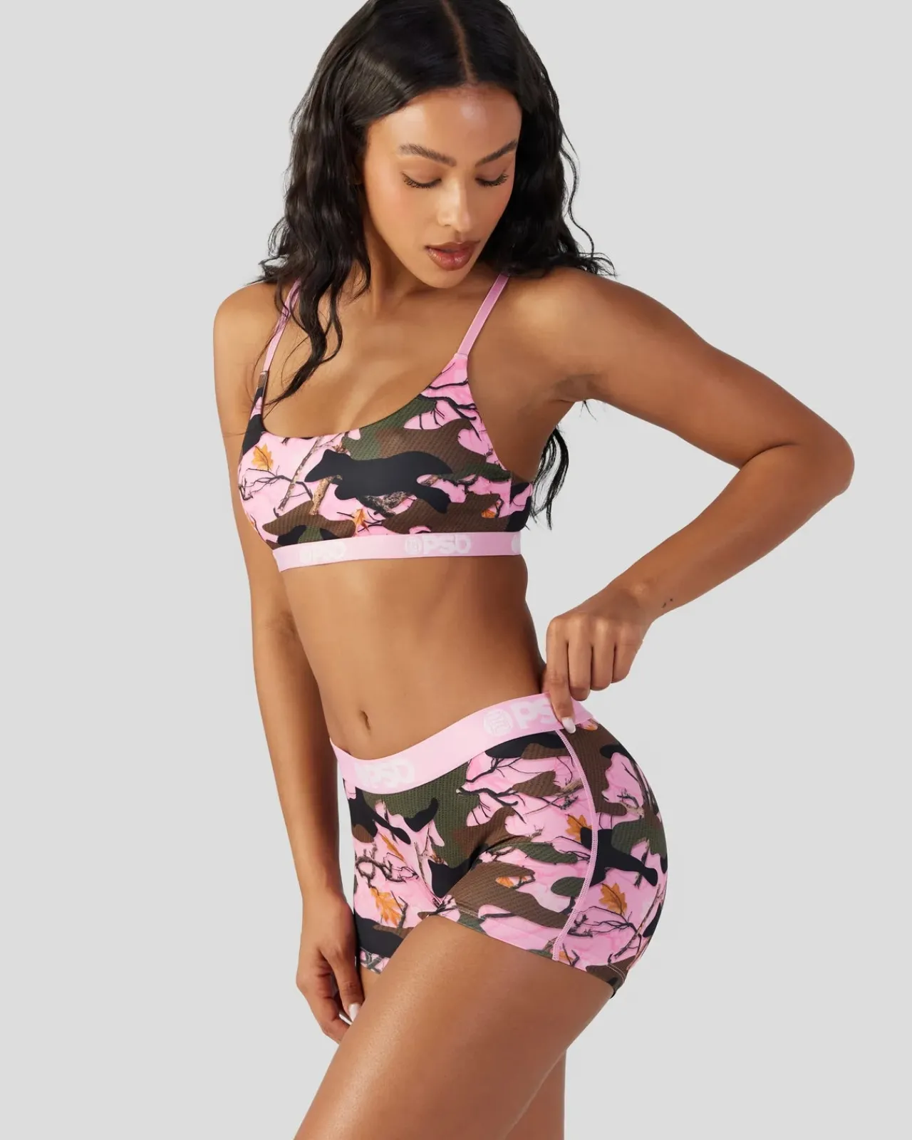 Women PSD Scoop Bralette|Core Standard*Stealth Woods