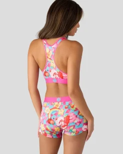 Women PSD Sports Bra|Core Standard*Strawberry Shortcake x Care Bears - Trippin