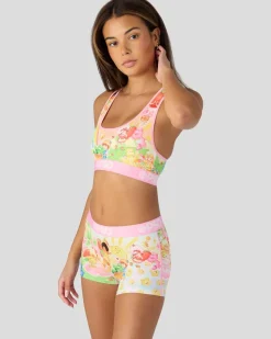Women PSD Sports Bra|Core Standard*Strawberry Shortcake x Care Bears - Land