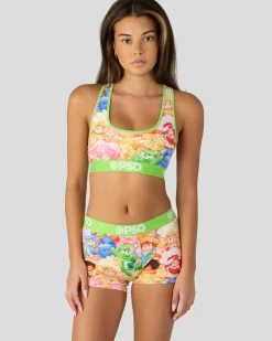 Women PSD Sports Bra|Core Standard*Strawberry Shortcake x Care Bears - Squad