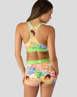 Women PSD Sports Bra|Core Standard*Strawberry Shortcake x Care Bears - Squad