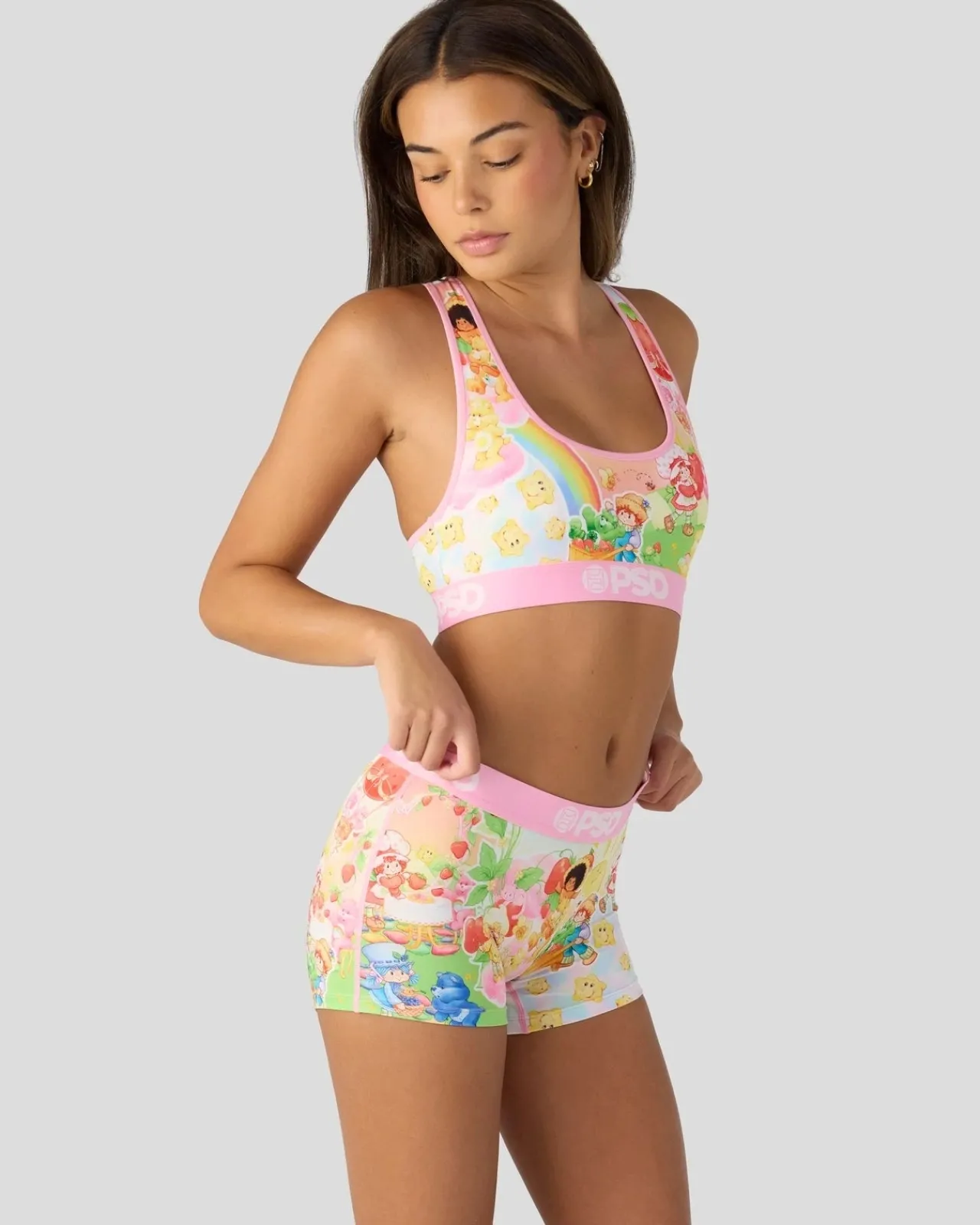 Women/BOY PSD Boy Shorts|Core Standard*Strawberry Shortcake x Care Bears - Land