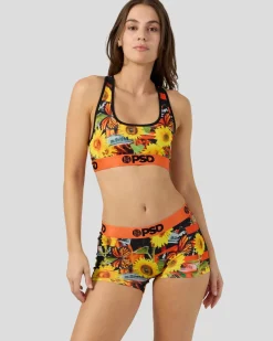 Women/BOY PSD Boy Shorts|Core Standard*Sunfire Split