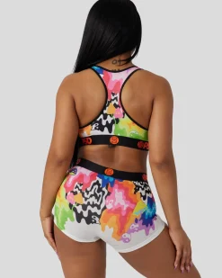 Women PSD Sports Bra|Core Standard*Sunshine Melt