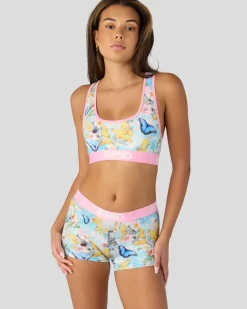 Women PSD Sports Bra|Core Standard*The Simpsons - Sistine Simpsons