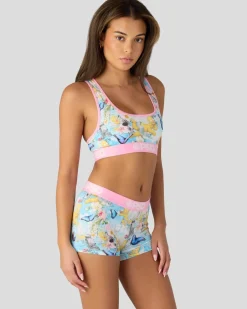 Women PSD Sports Bra|Core Standard*The Simpsons - Sistine Simpsons