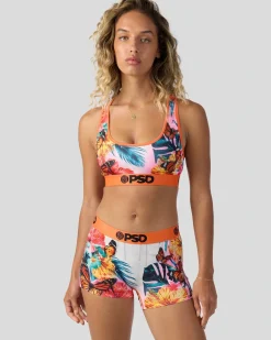 Women PSD Sports Bra|Core Standard*Tropic Melt