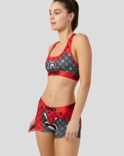 Women PSD Sports Bra|Core Standard*Warface Lux Drip