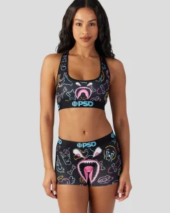 Women PSD Sports Bra|Core Standard*Warface Scribe