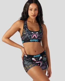 Women PSD Sports Bra|Core Standard*Warface Scribe