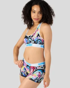 Women PSD Sports Bra|Core Standard*Warface Shark Glitch
