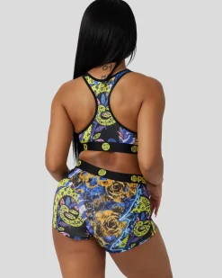 Women PSD Sports Bra|Core Standard*Wild Paisley