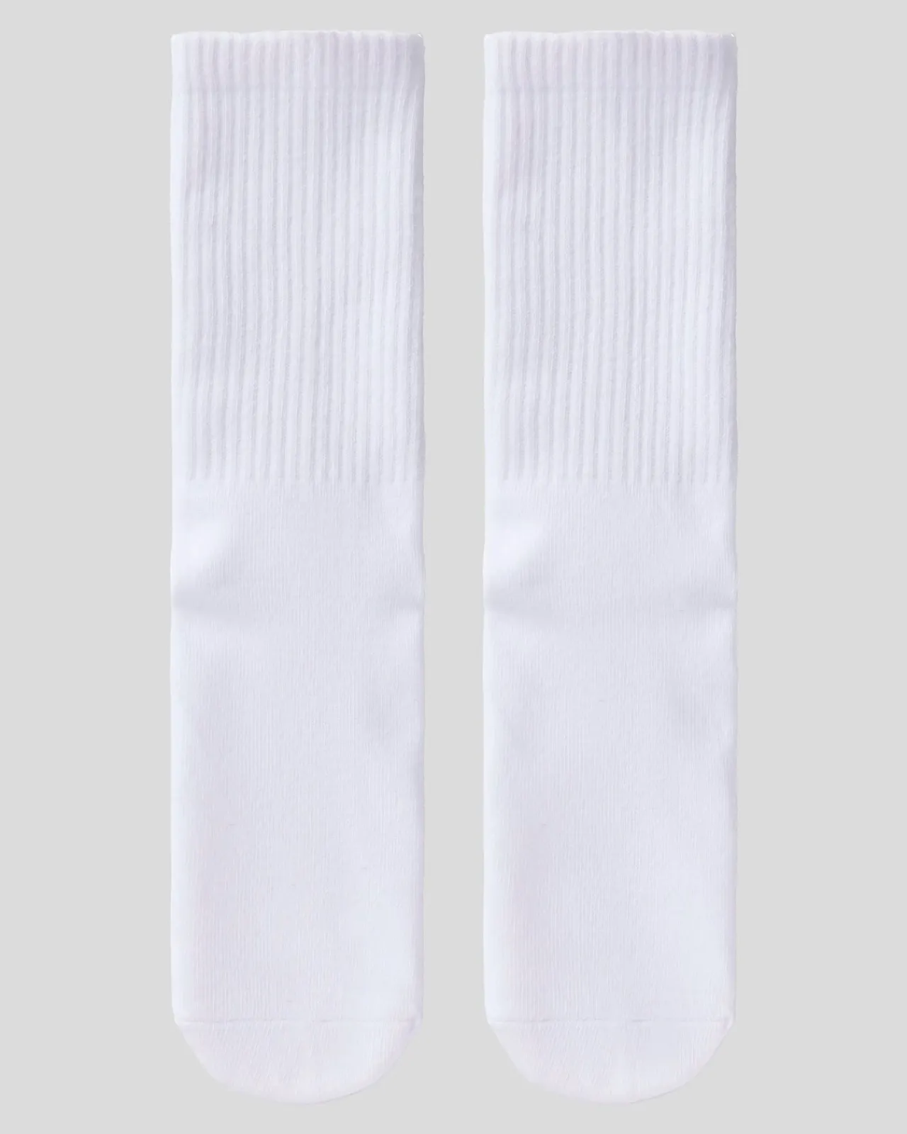 PSD Socks*Womens Crew - White